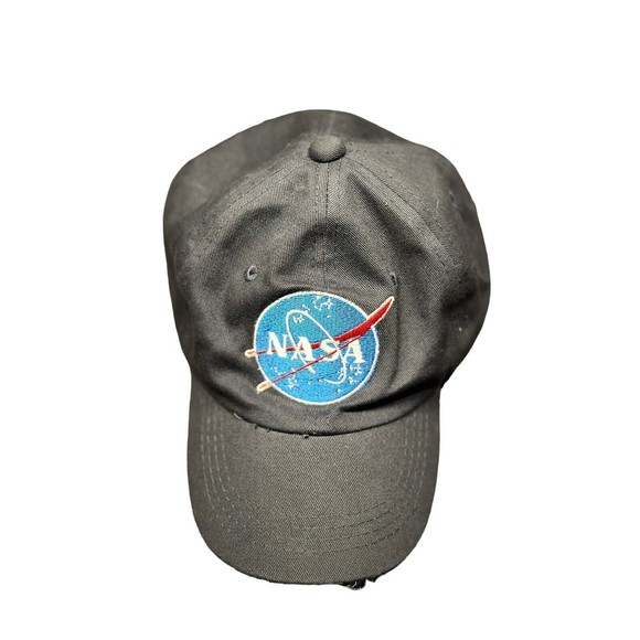 NASA Ball Cap Women Hat Adjustable Blue With Embroidered Applique Kid U Not - Picture 5 of 5